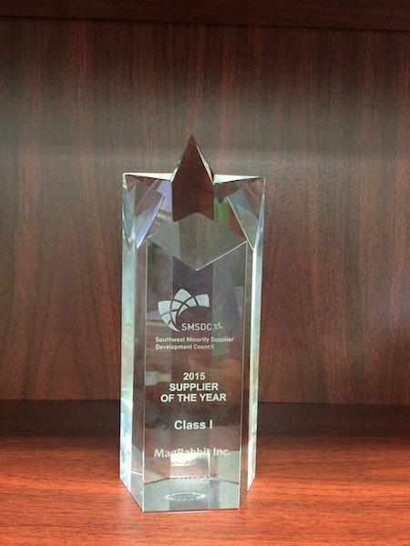 2015 SMSDC Supplier of the Year Award